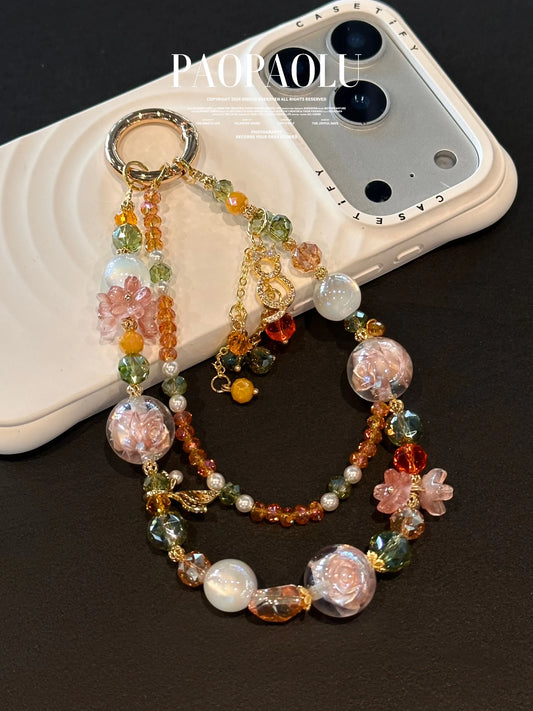 Juicy Terrace Color-Changing Rose Charm